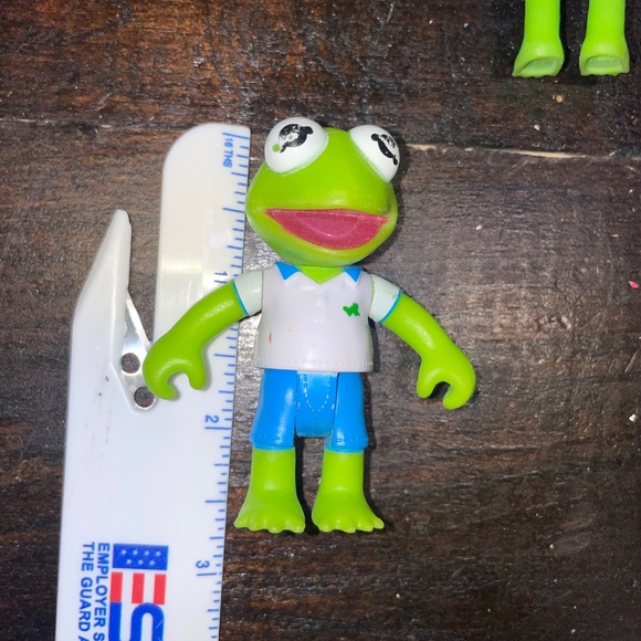 Lot 2 Disney Junior Muppets Just Play Babies Kermit The Frog PVC‎ Figures Toy - Picture 3 of 5
